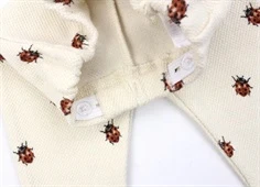 Lil Atelier whitecap gray/ladybugs sweatpants